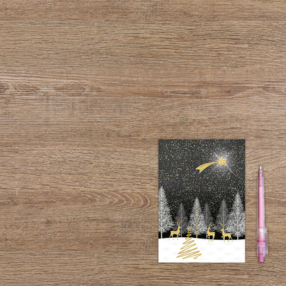 Rendieren in het bos