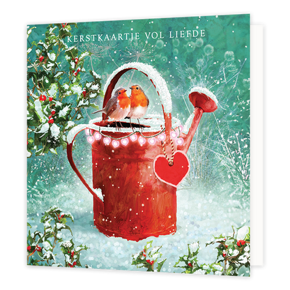 Kerstkaartje vol liefde
