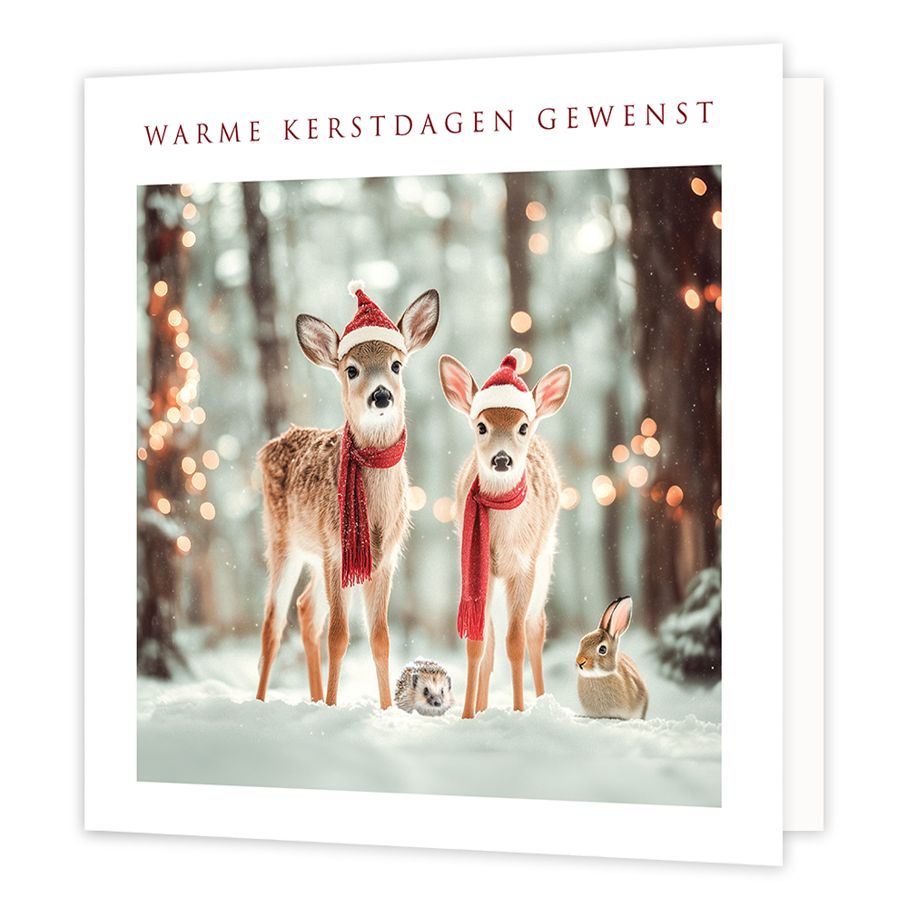Warme kerstdagen gewenst