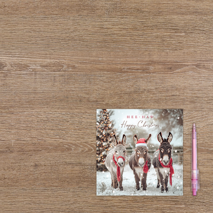 Hee-haw happy christmas