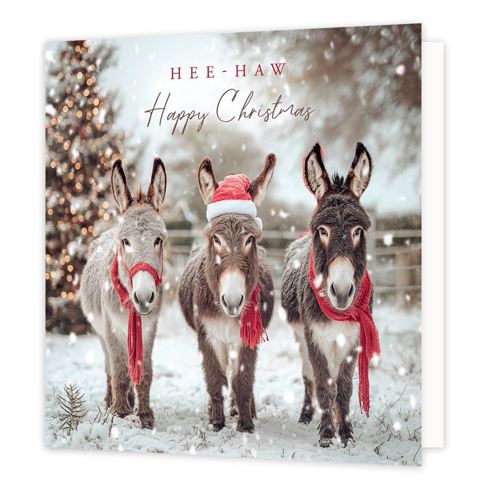 Hee-haw happy christmas