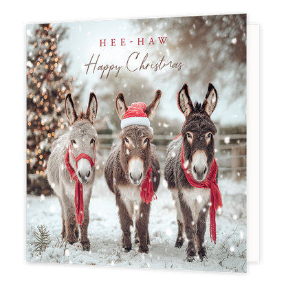 Hee-haw happy christmas