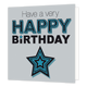 XL kaart - Have a very happy birthday - Formaat: Groot - Vorm: Vierkant - Verjaardagskaart - Op deze wenskaart staat de tekst: "Have a very happy birthday". - Snelwenskaart