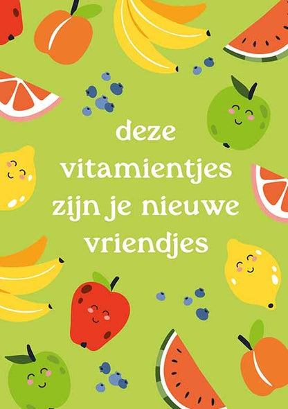 Vitamientjes zijn je nieuwe vriendjes