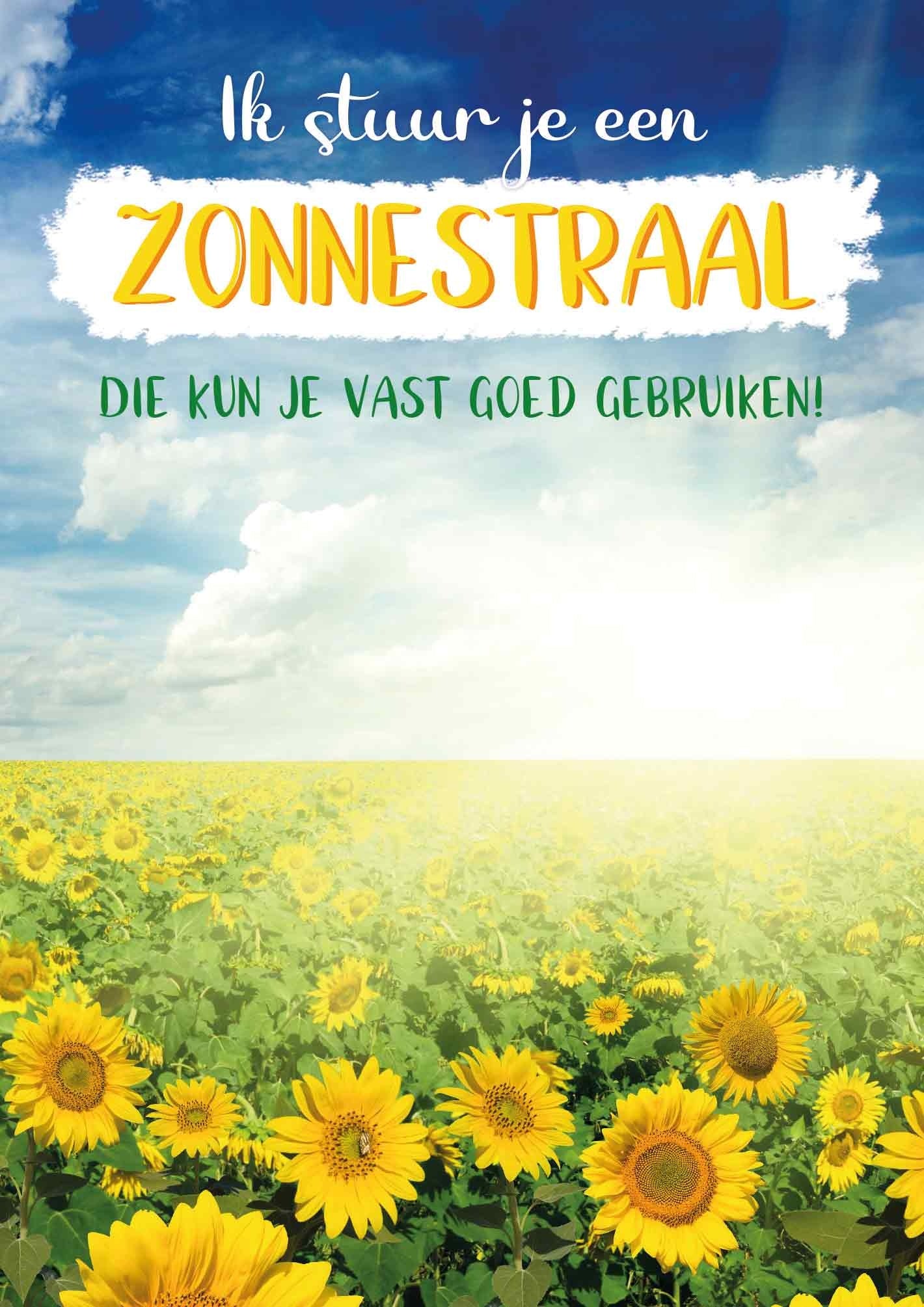 Ik stuur je een zonnestraal