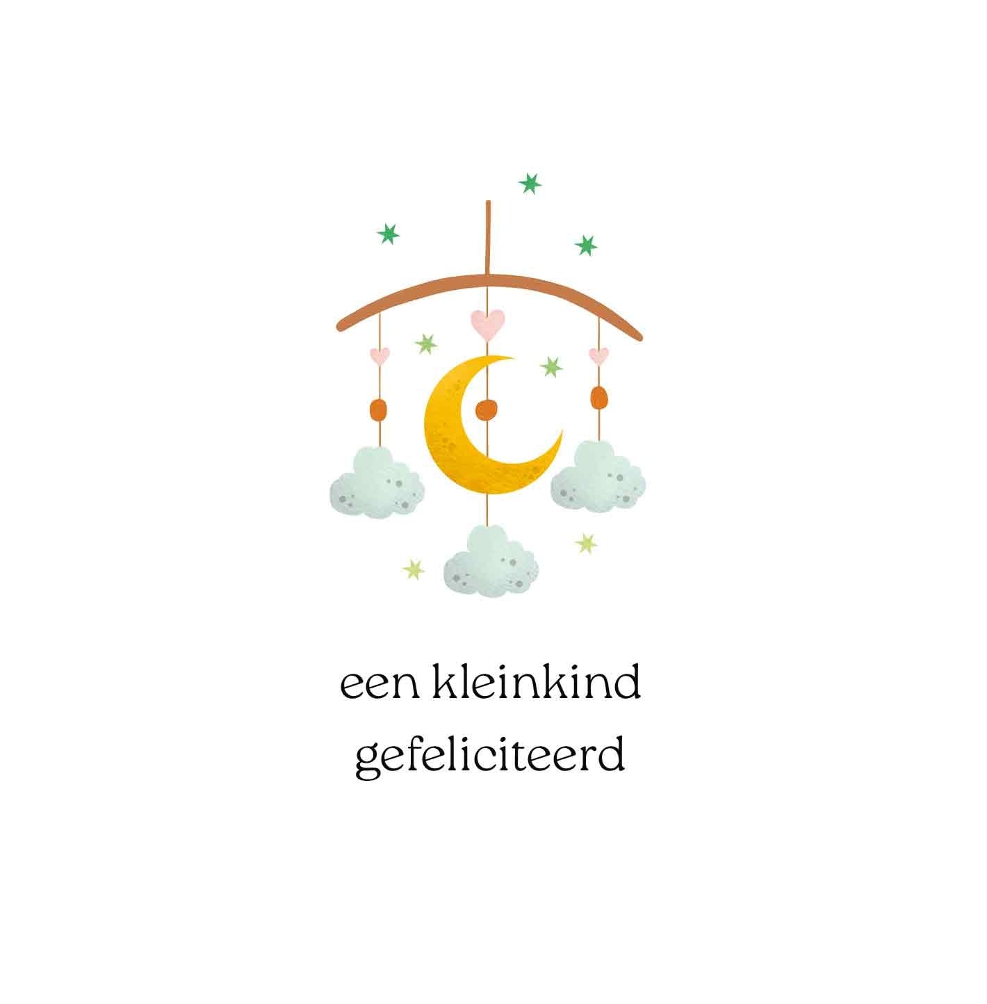 Een kleinkind gefeliciteerd