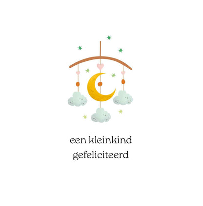Een kleinkind gefeliciteerd