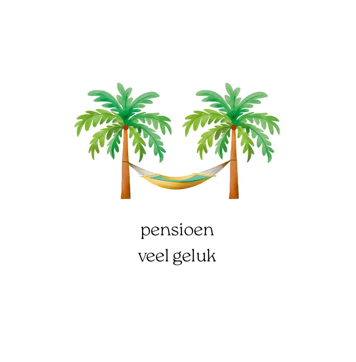 Pensioen veel geluk