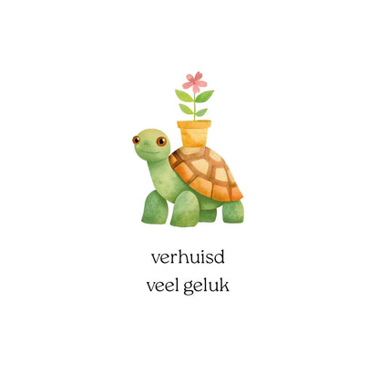 Verhuisd veel geluk
