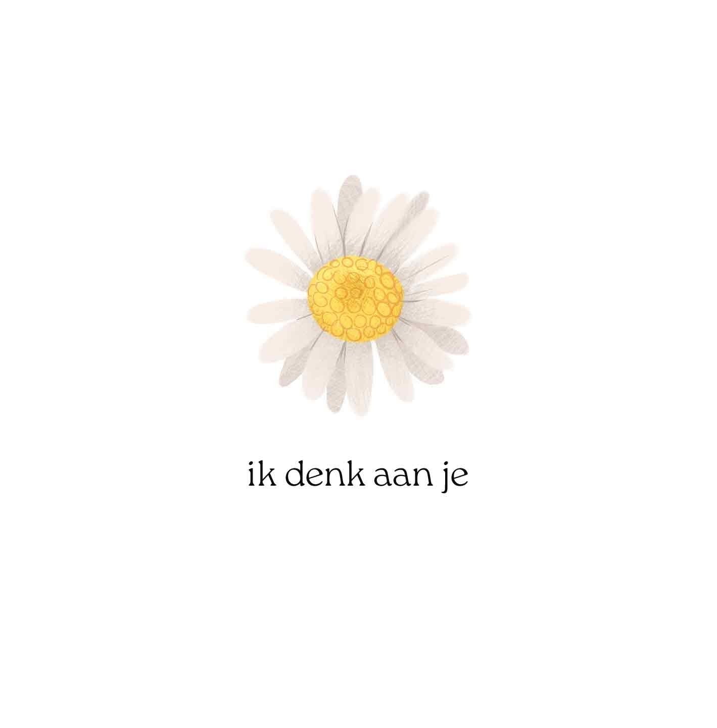 Ik denk aan je