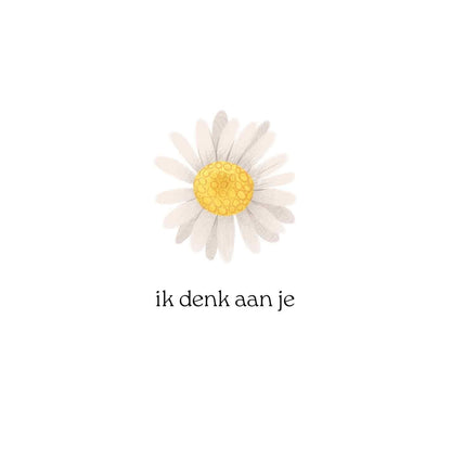 Ik denk aan je