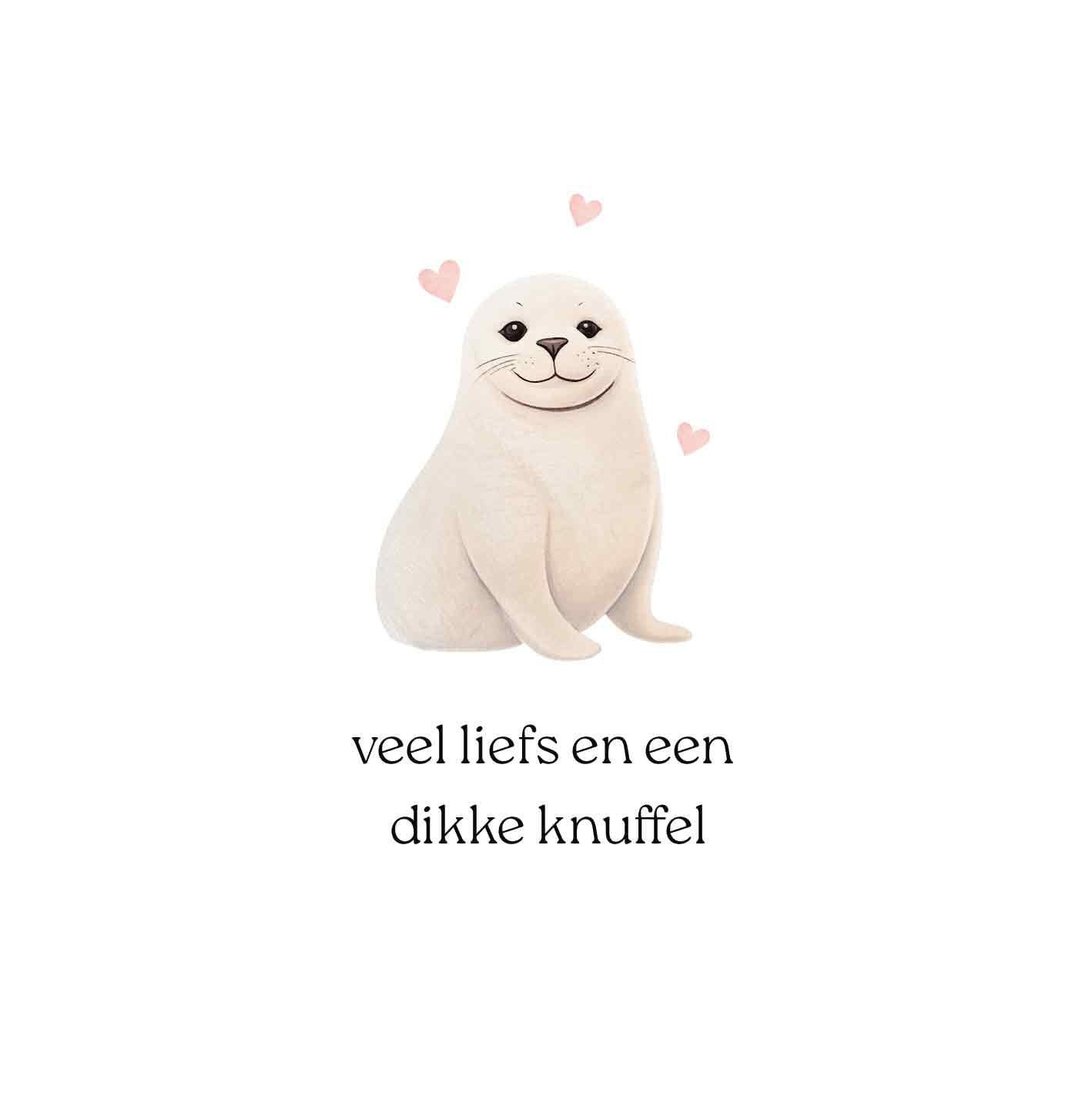 Veel liefs en een dikke knuffel