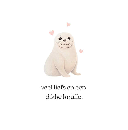 Veel liefs en een dikke knuffel