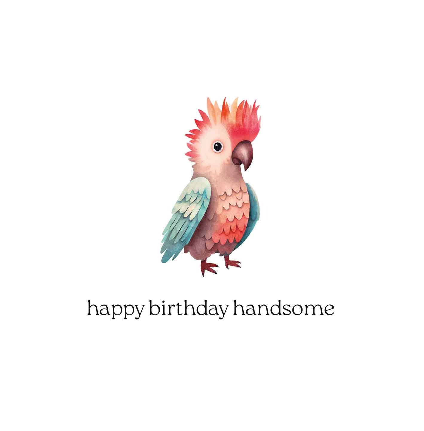 Happy birthday handsome