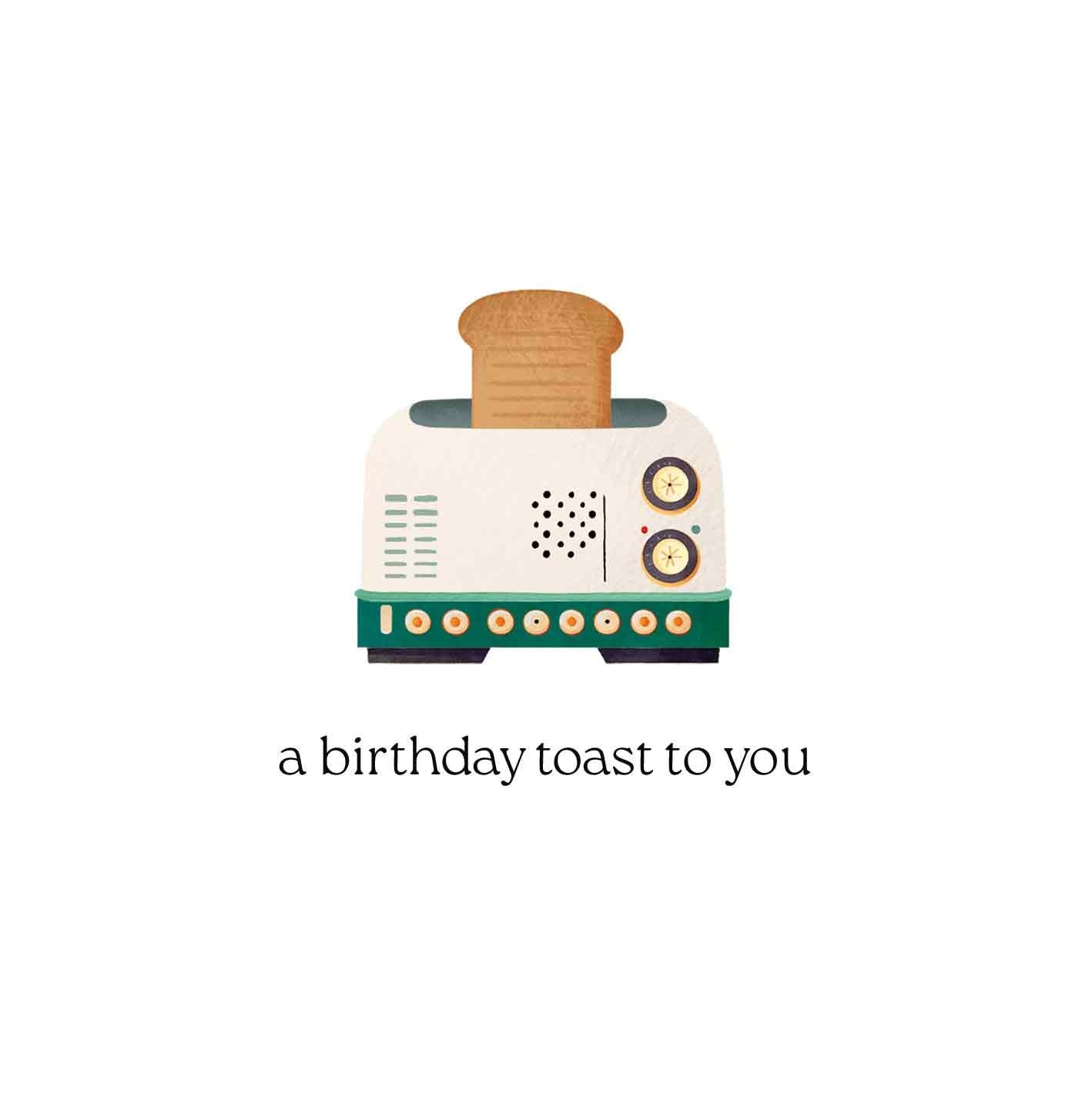 A birthday toast to you