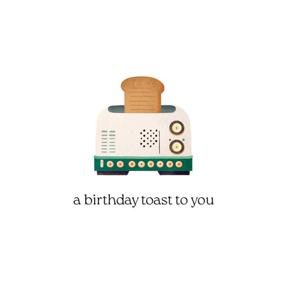 A birthday toast to you