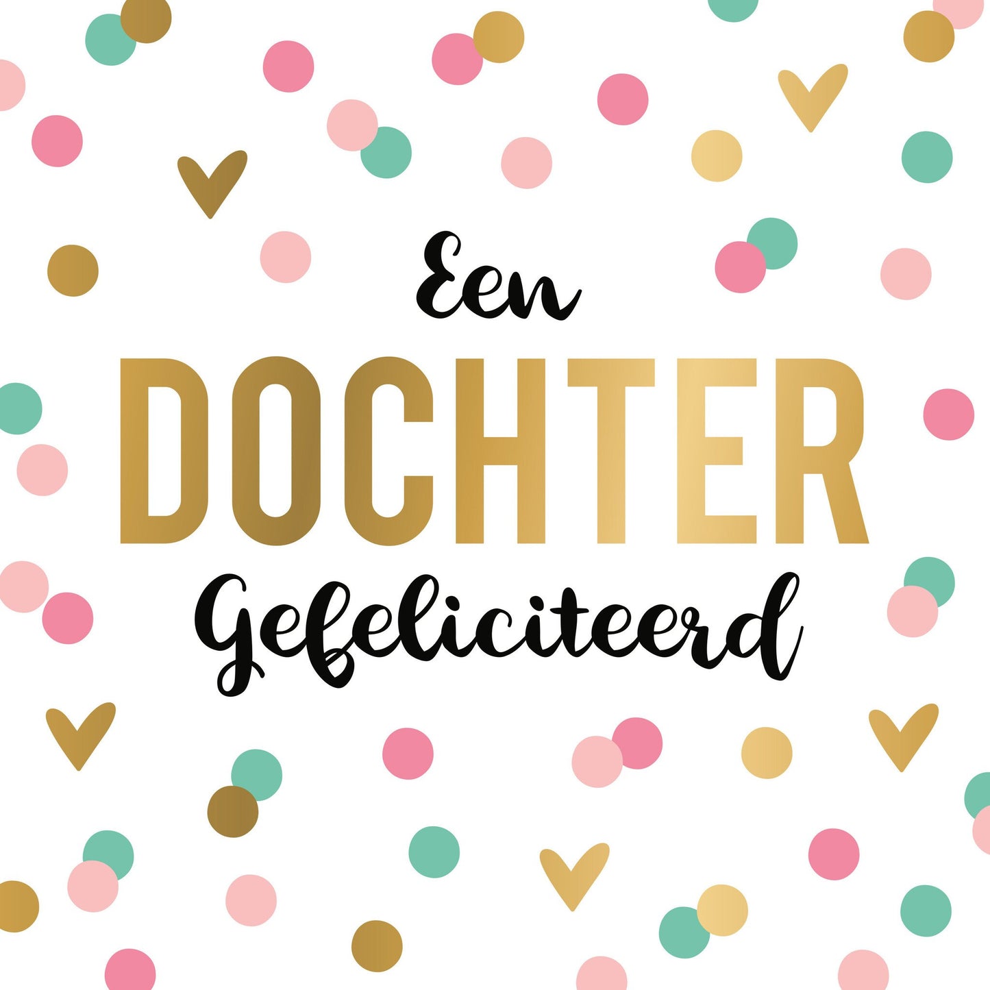 XL - Een dochter gefeliciteerd