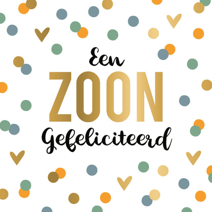 XL - Een zoon gefeliciteerd