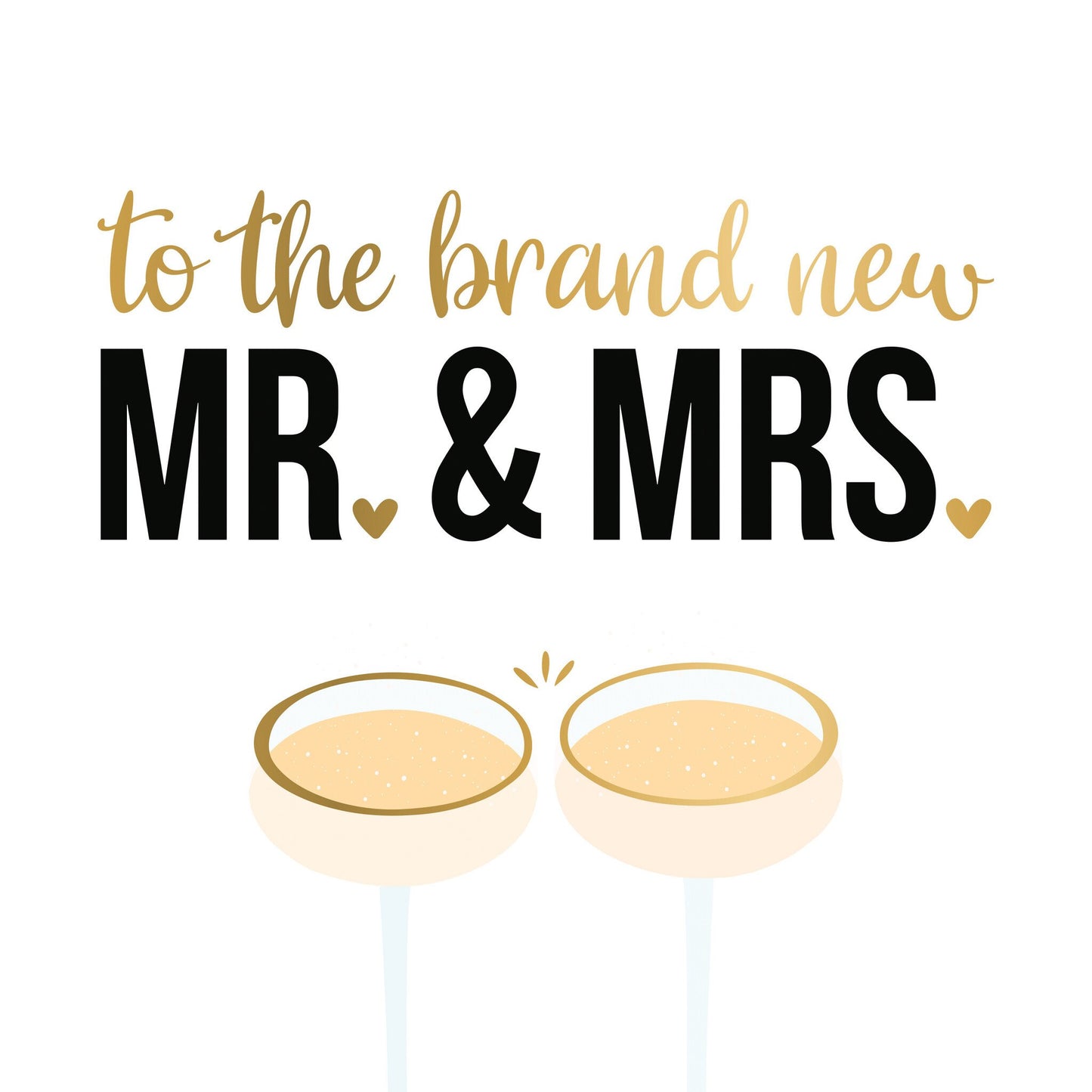 XL - To the brand new mr and mrs
