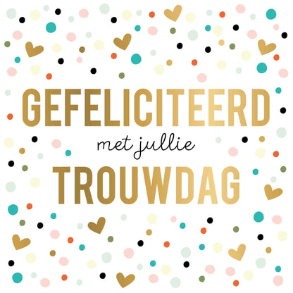 XL - Gefeliciteerd met jullie trouwdag