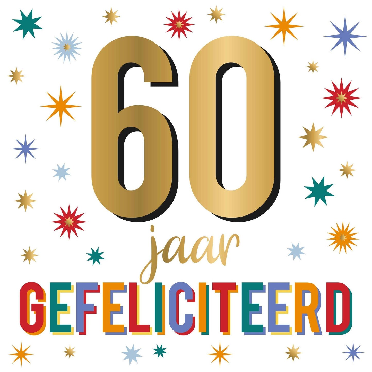 XL - 60 jaar gefeliciteerd