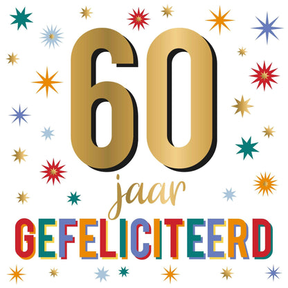 XL - 60 jaar gefeliciteerd