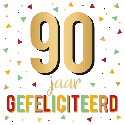 XL - 90 jaar gefeliciteerd