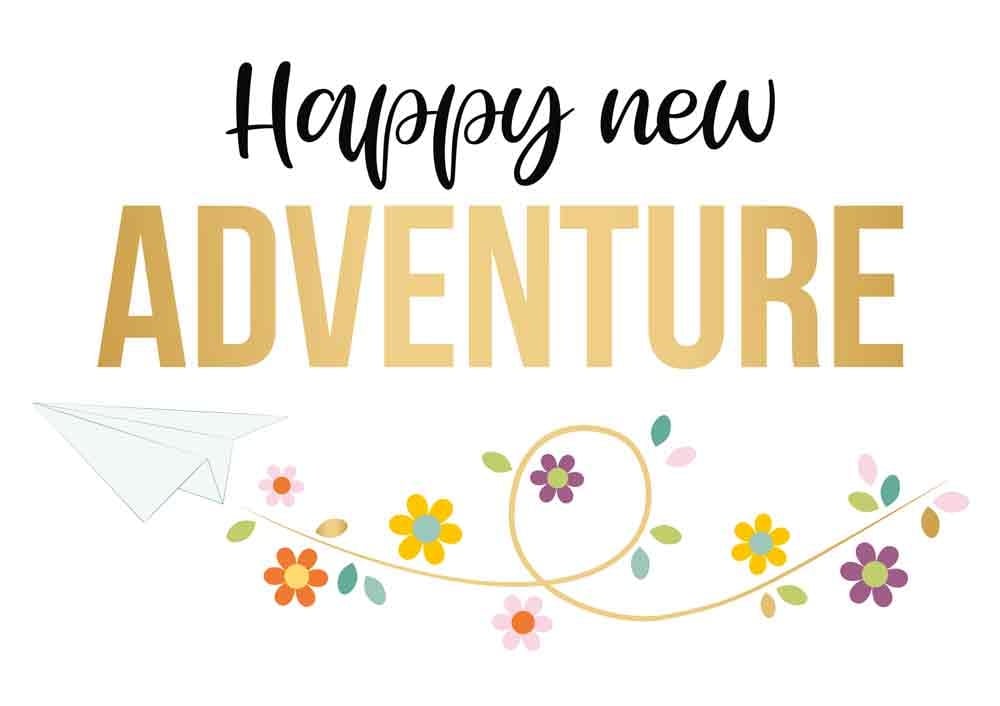 Happy new adventure