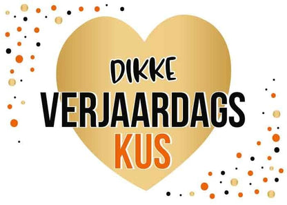 Dikke verjaardagskus