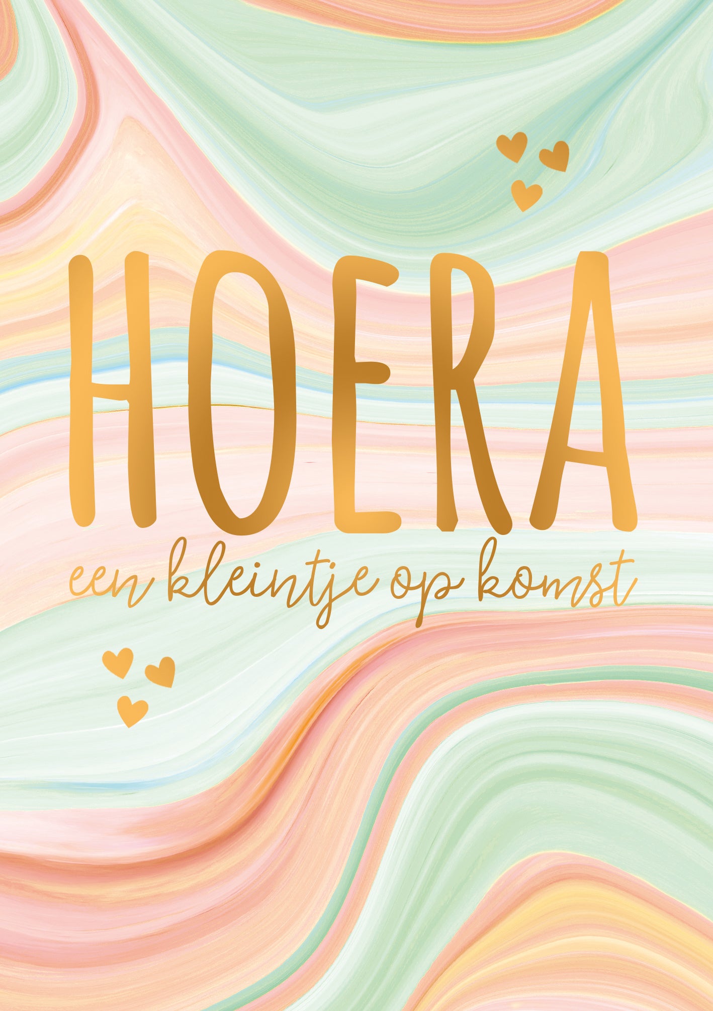 Hoera een kleintje op komst