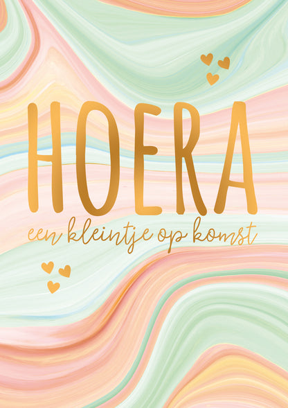 Hoera een kleintje op komst