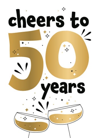 Cheers to 50 years