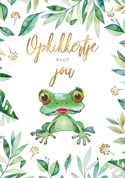 Opkikkertje voor jou