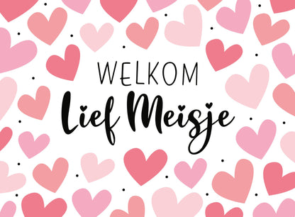 Welkom lief meisje