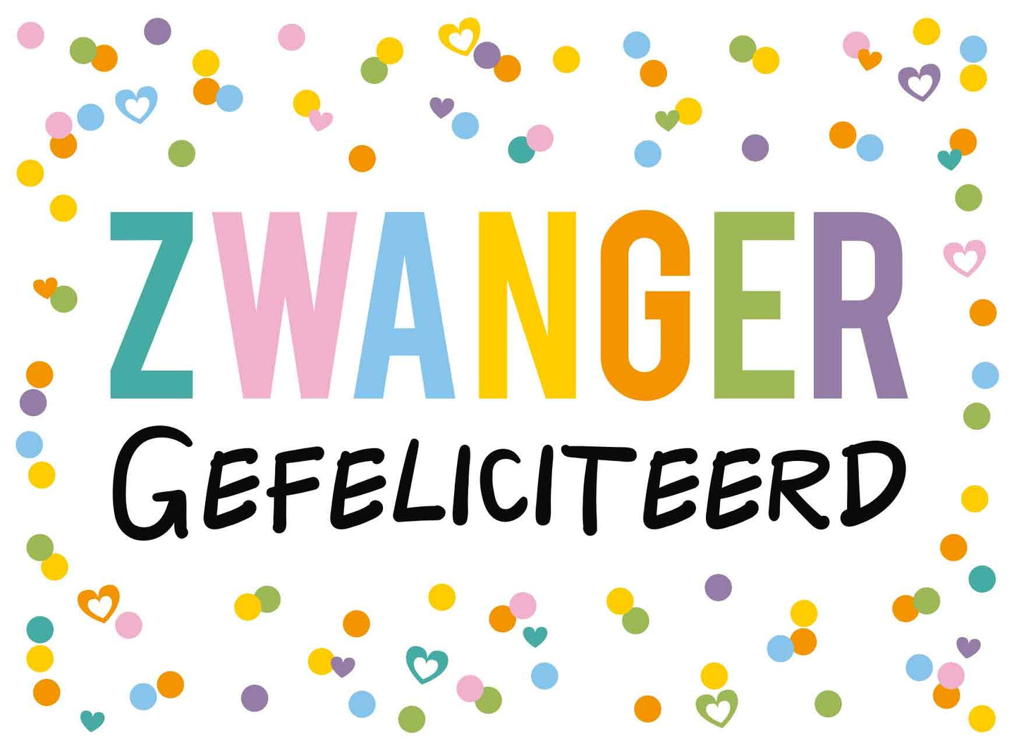 Zwanger gefeliciteerd