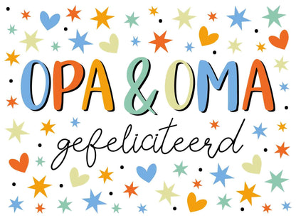 Opa & oma gefeliciteerd