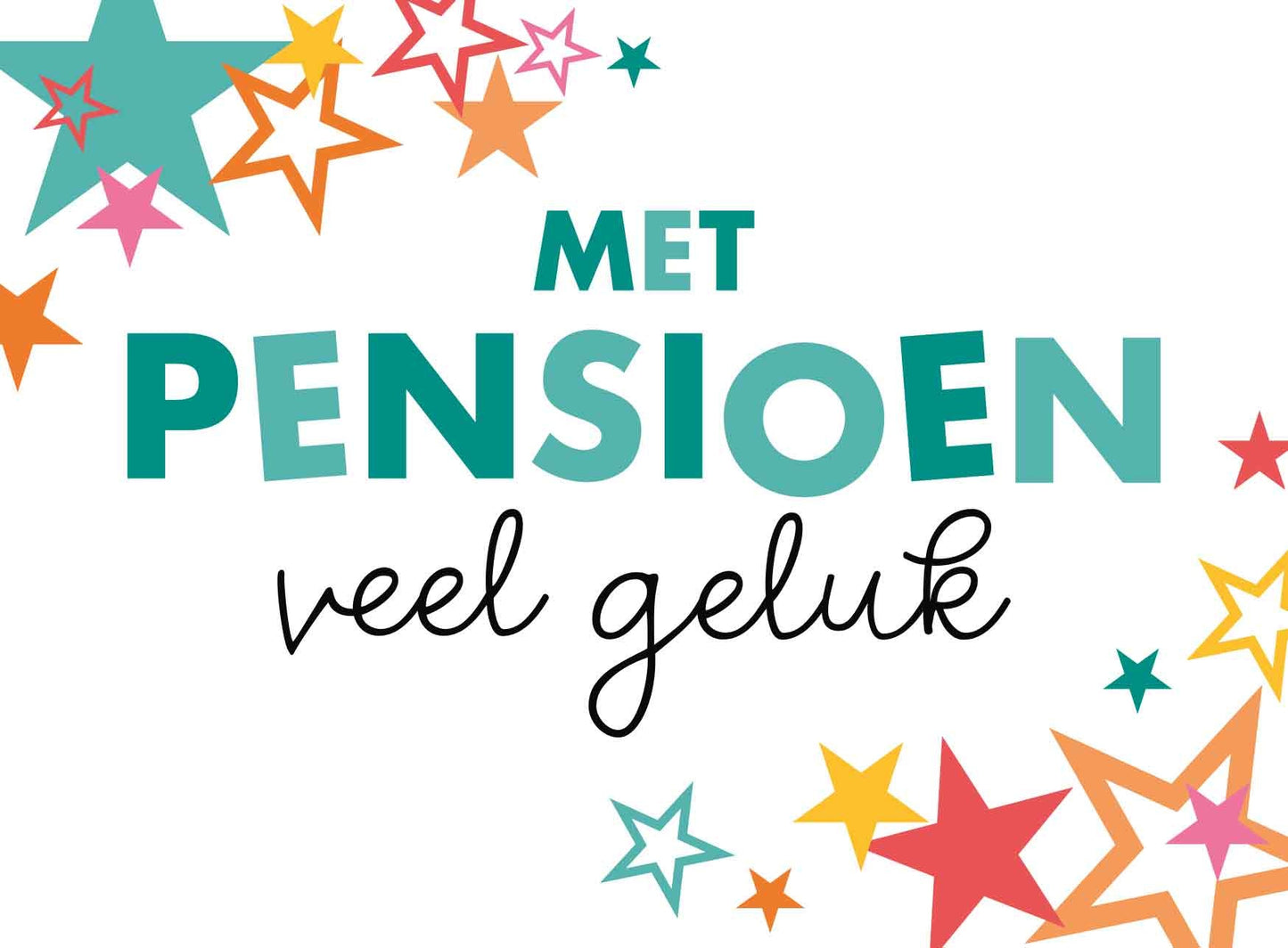 Met pensioen veel geluk