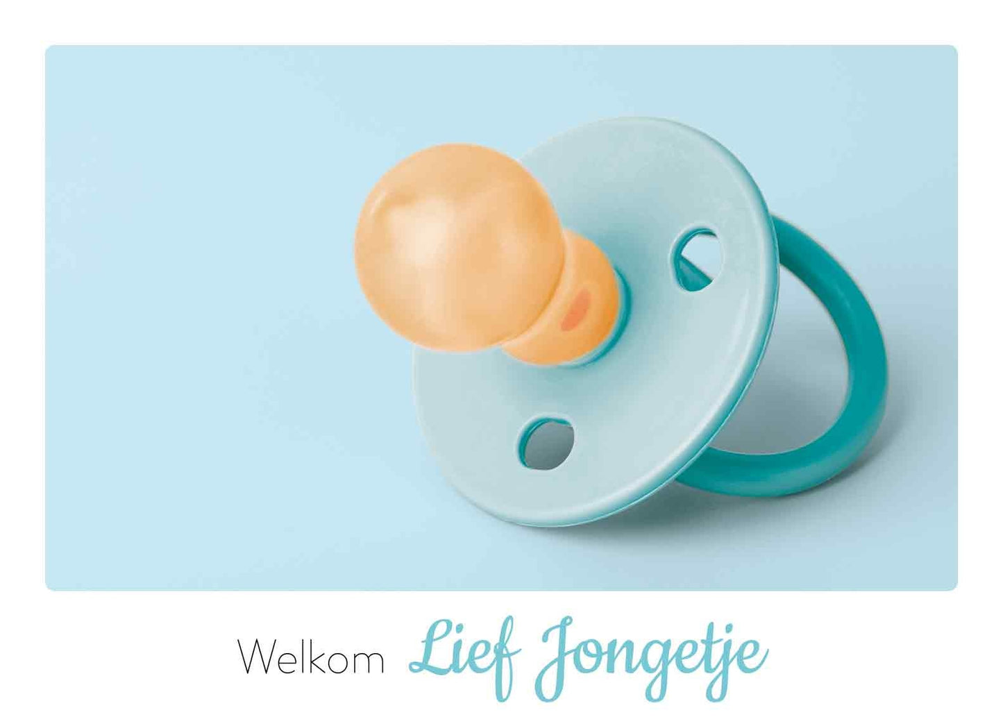Welkom lief jongetje