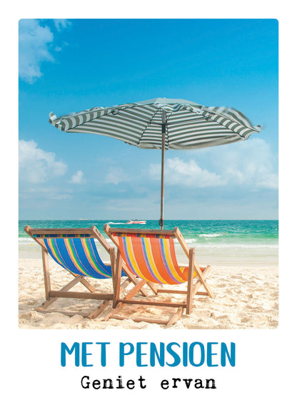 Met pensioen geniet ervan