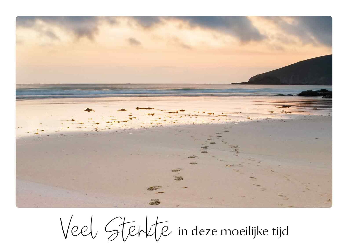 Veel sterkte in deze moeilijke tijd