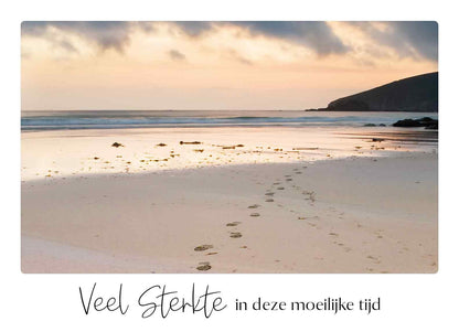 Veel sterkte in deze moeilijke tijd