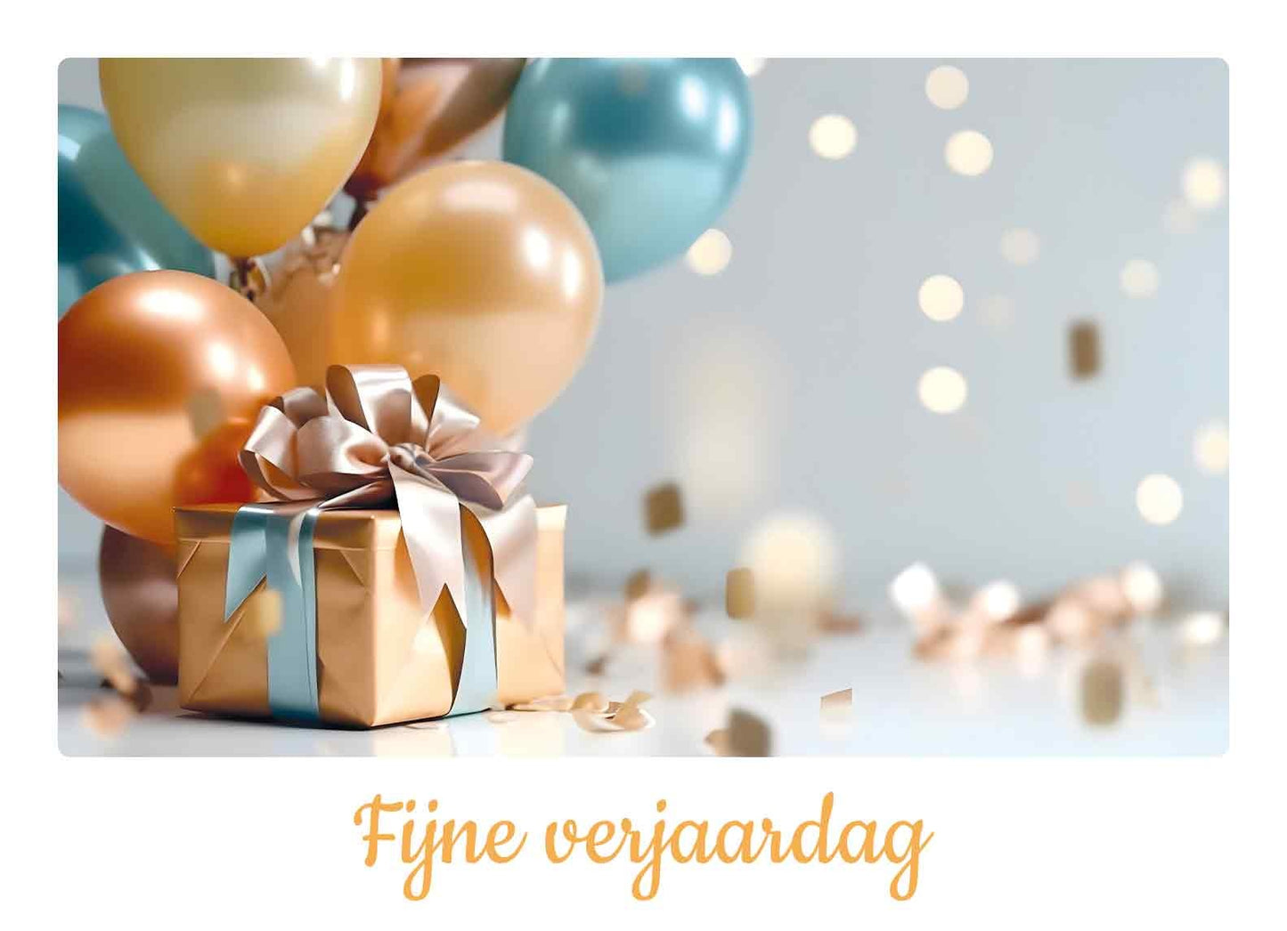 Fijne verjaardag