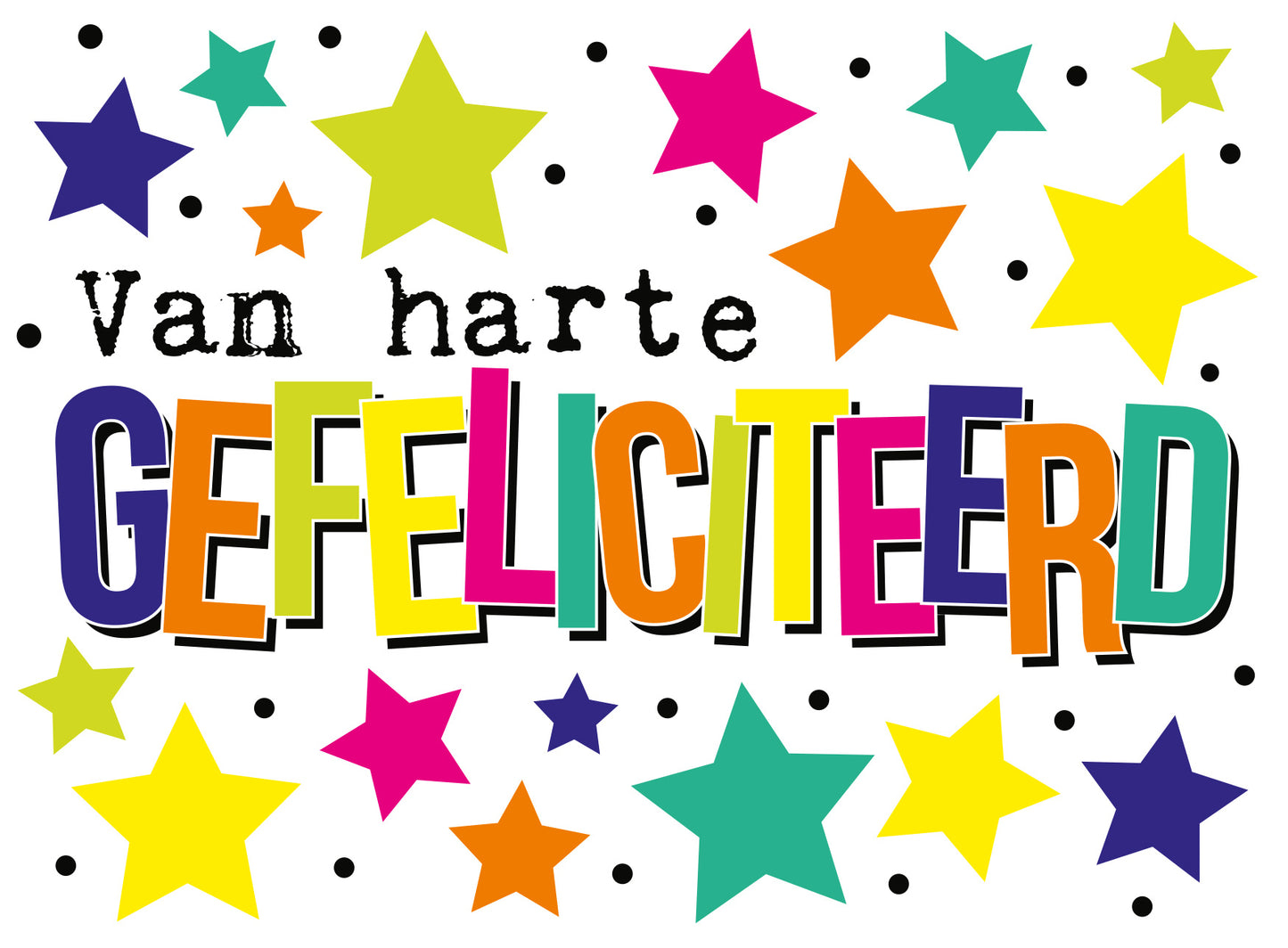 Van harte gefeliciteerd