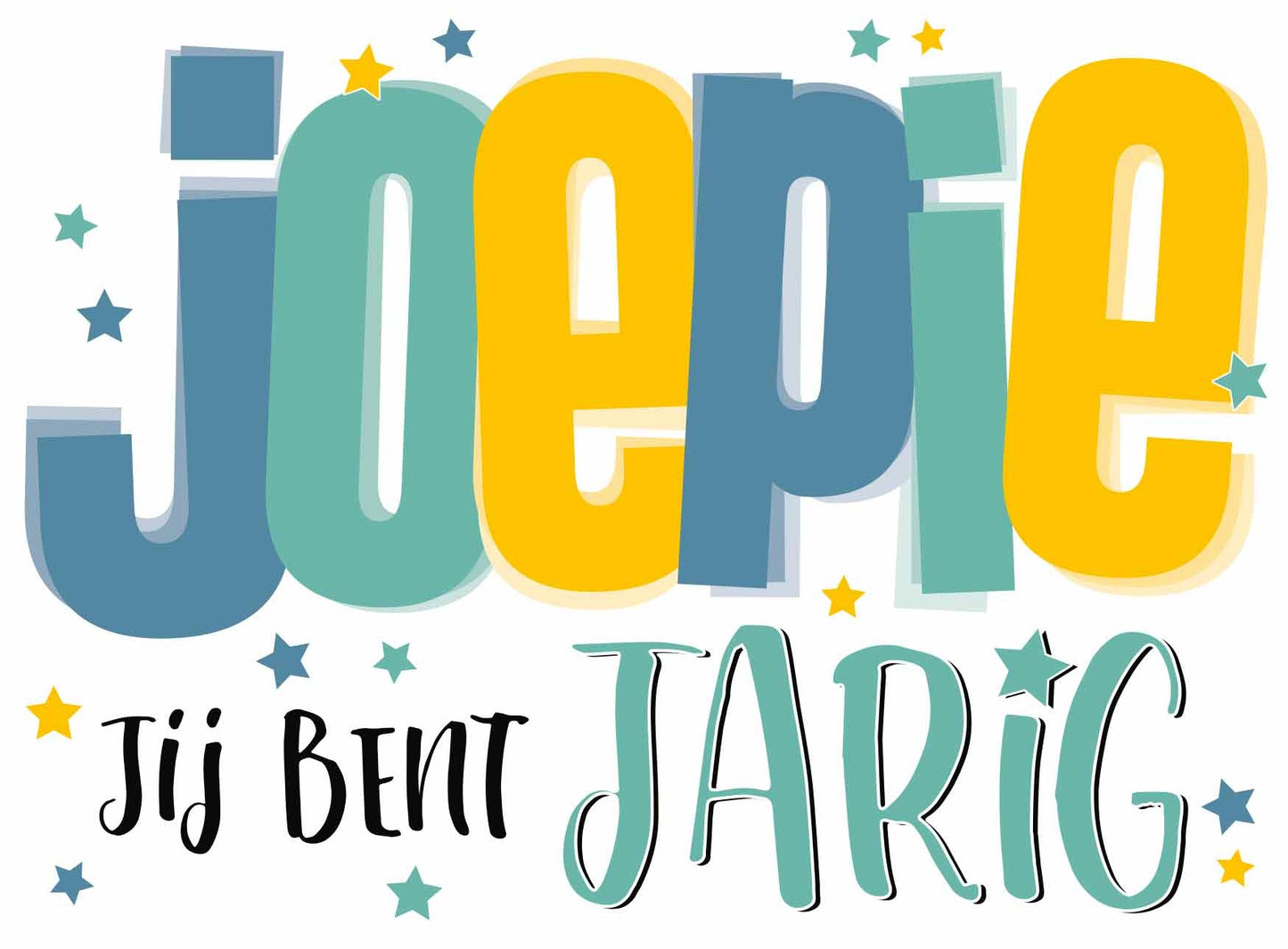 Joepie jij bent jarig