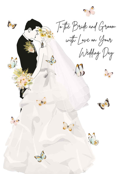 To the bride and groom