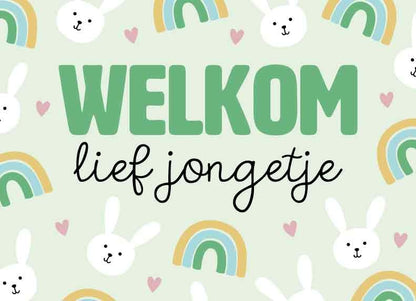 Welkom lief jongetje