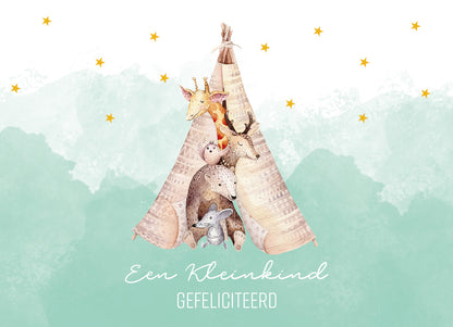 Een kleinkind gefeliciteerd