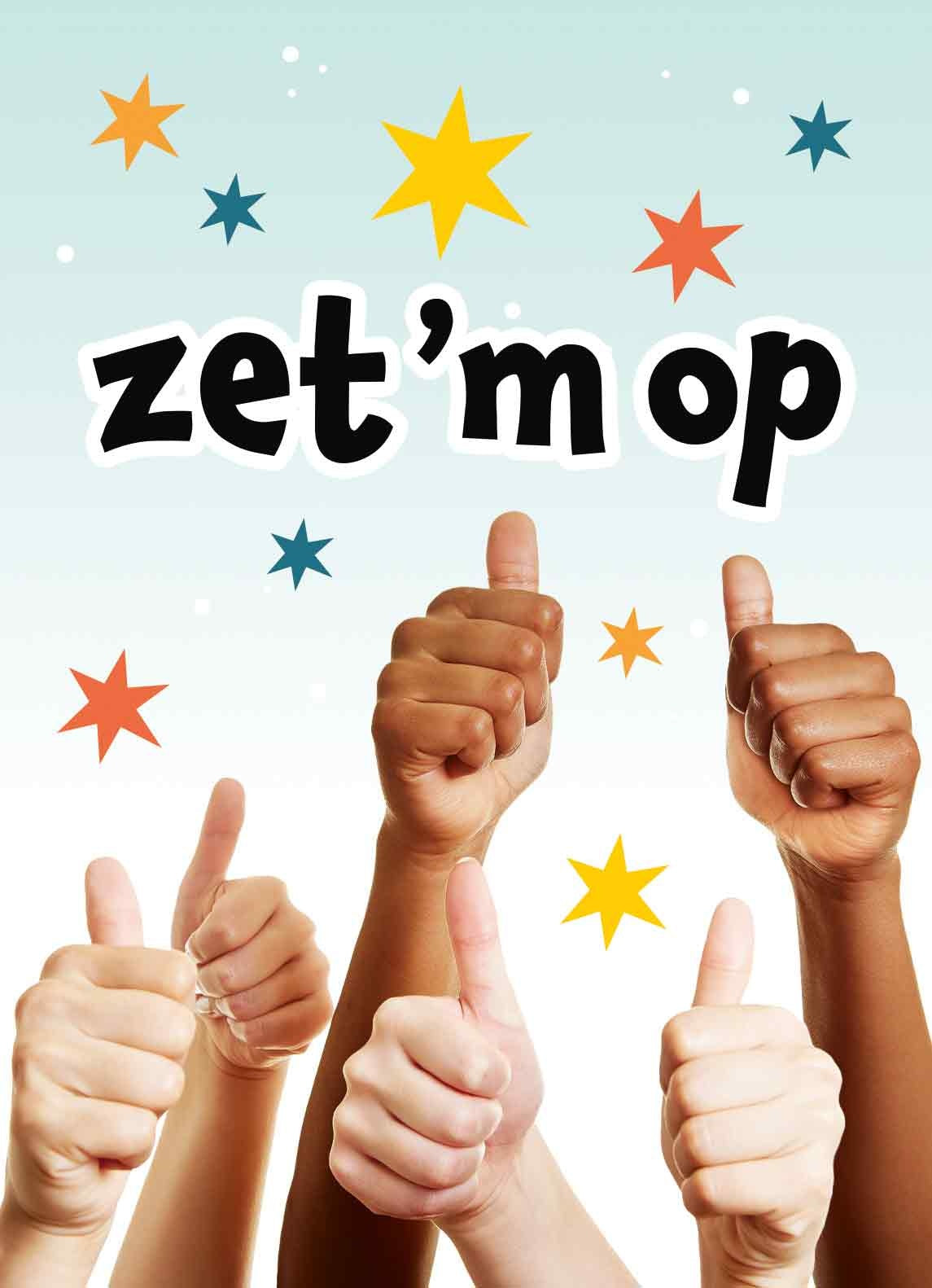 Zet 'm op