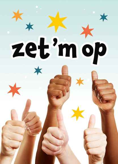 Zet 'm op