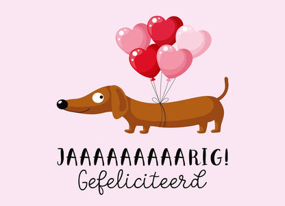 Jarig gefeliciteerd